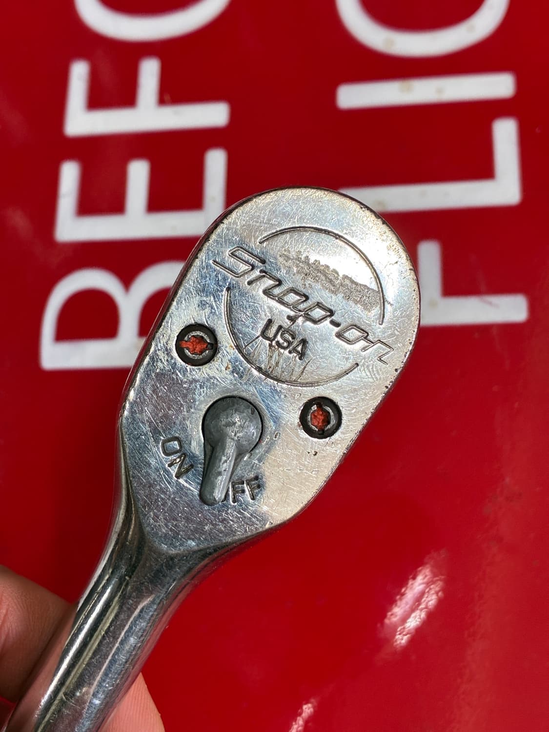 [MADE IN USA] 스냅온(Snap-on) 1/2" 라쳇, 깔깔이 상품이미지5