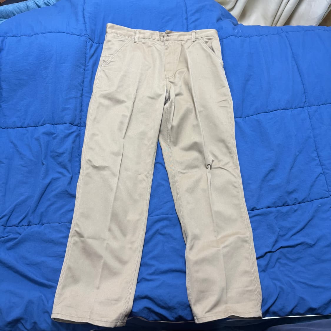 [32] 칼하트WIP 심플 팬츠 베이지 상품이미지2