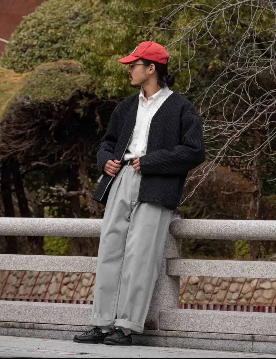 [36] 나나미카 26ss 더블 플리츠 치노 팬츠 라이트 그레이 새상품 상품이미지6