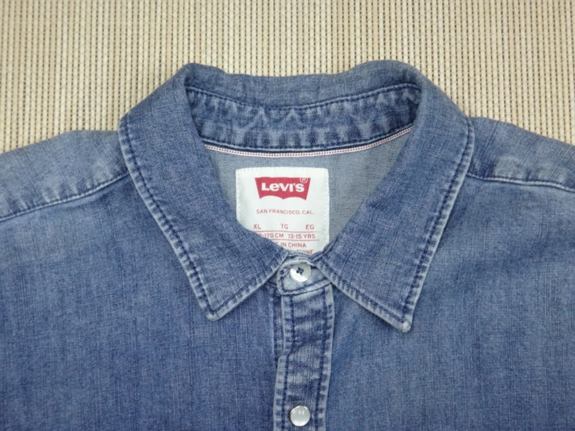 (13-15YRS) Levis 리바이스 여성 데님 셔츠 상품이미지7