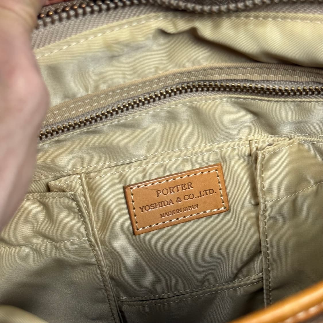 요시다포터 시티 헤링본 토트백 상품이미지6