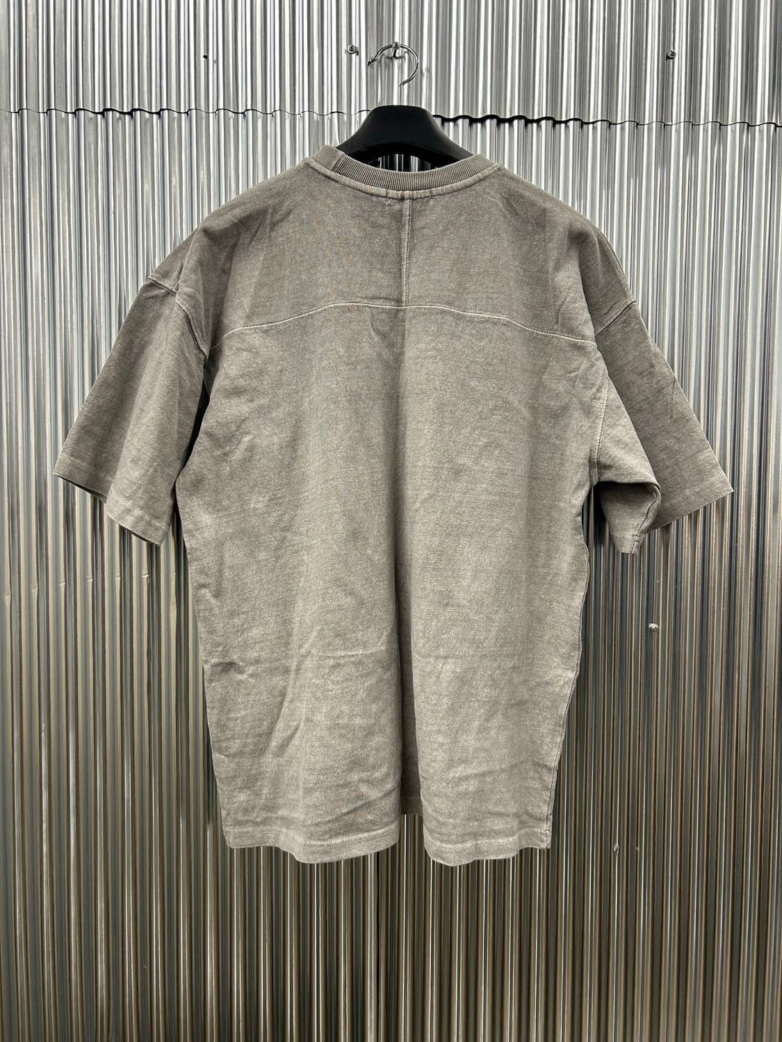 SETTLE 빈티지 워싱 반팔 티셔츠 그레이 상품이미지3