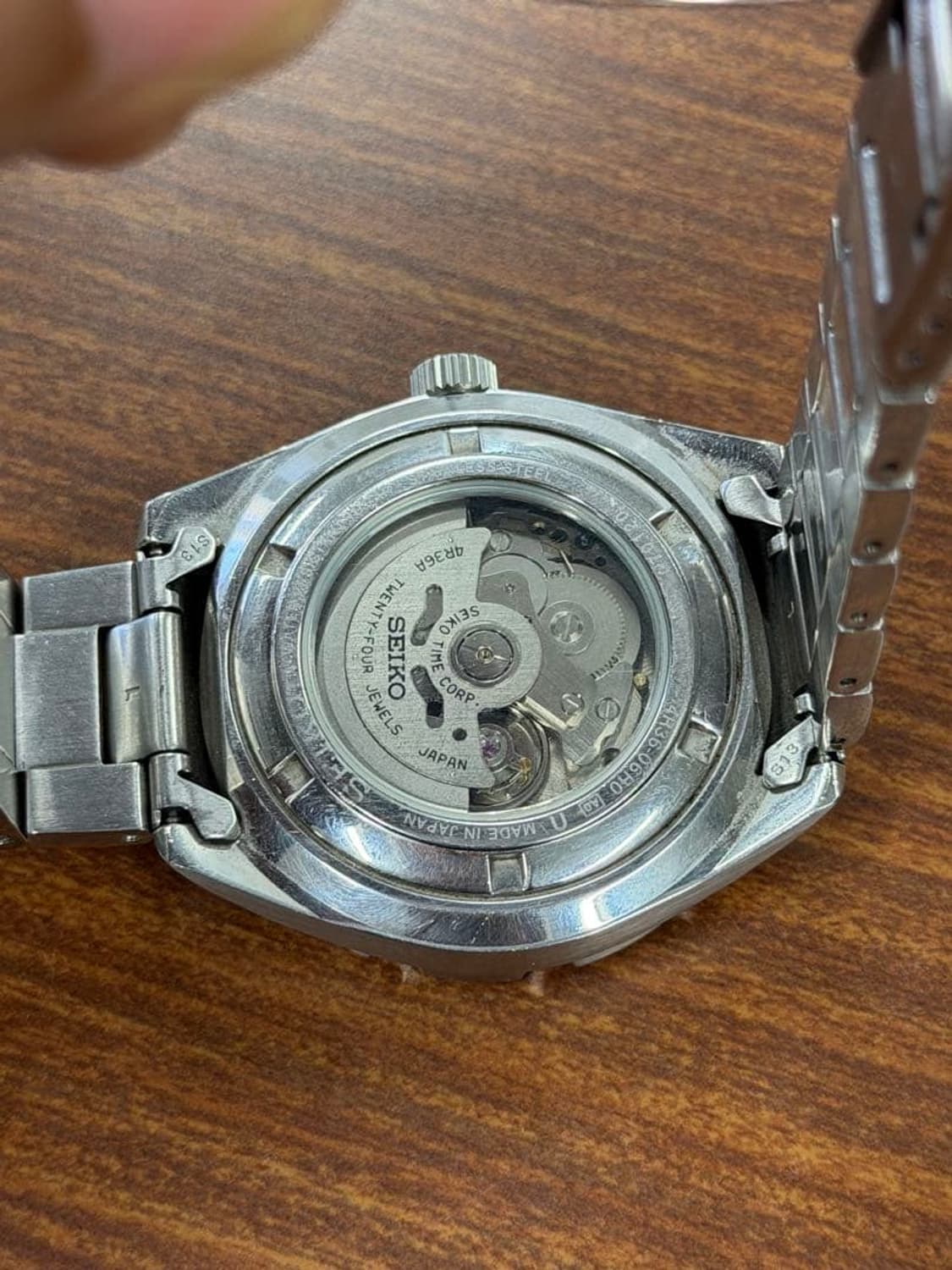 세이코 5 스포츠 블루 다이버 오토매틱 시계 상품이미지2