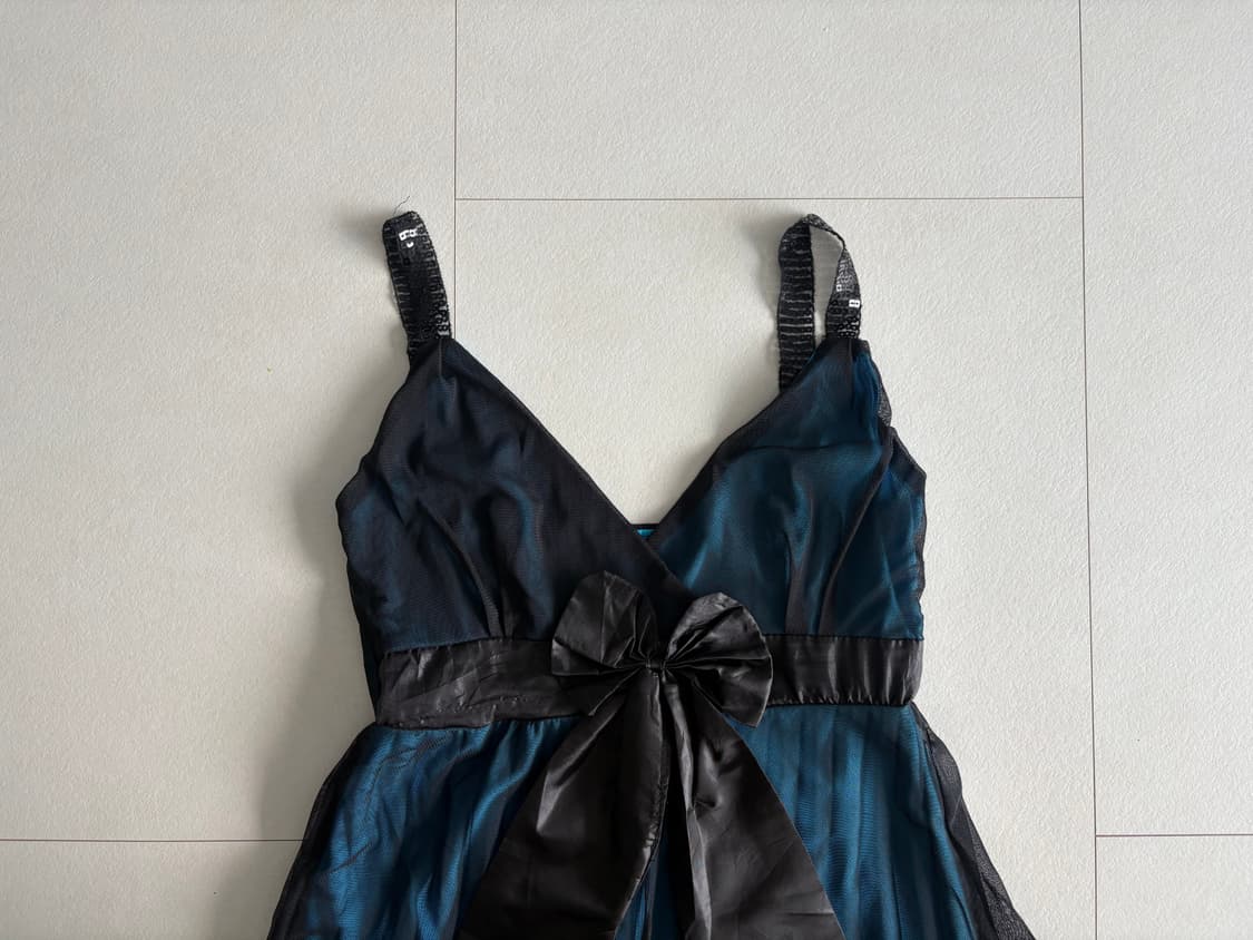 pleated mesh dress 상품이미지3