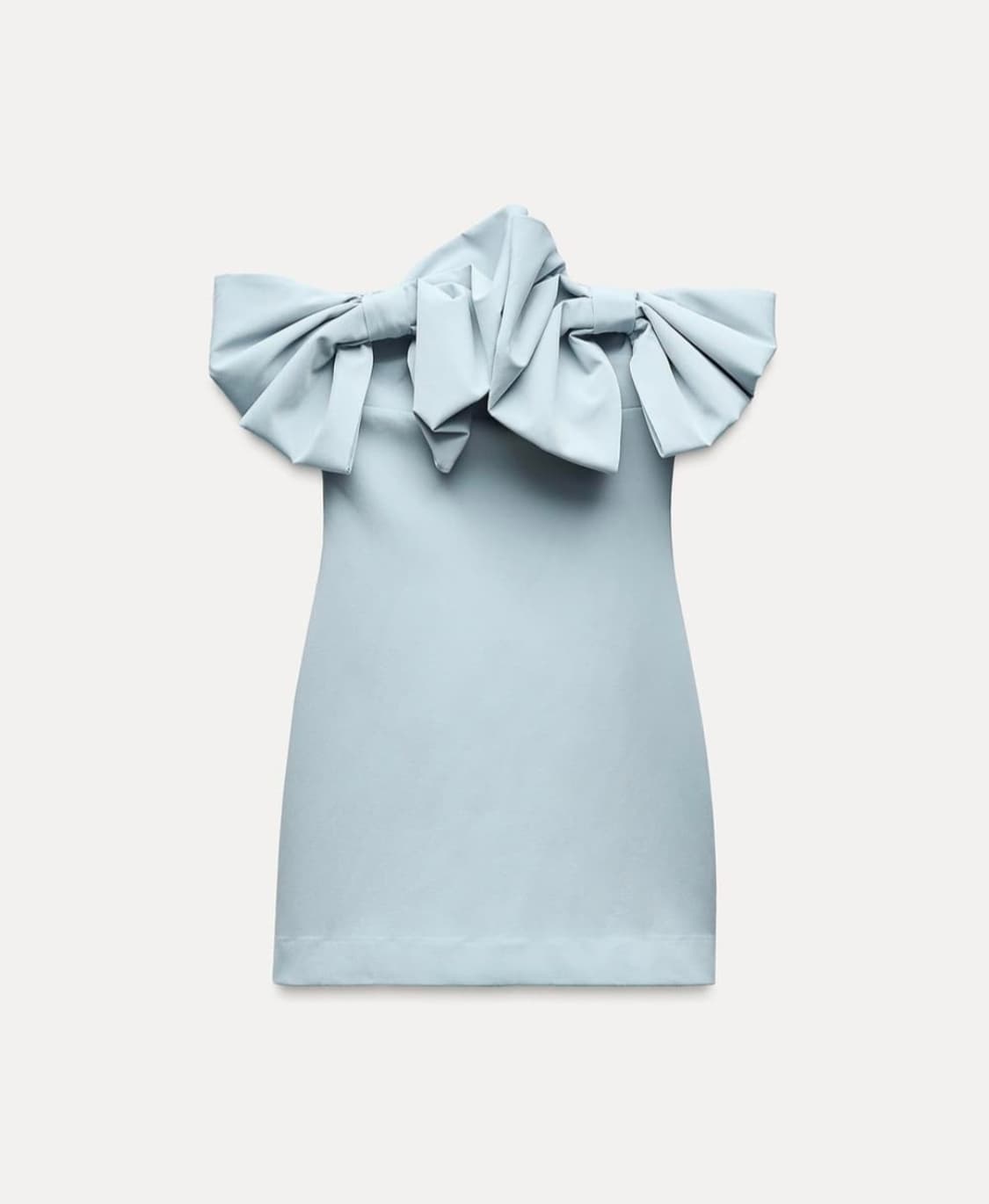 자라 리본 오프숄더 원피스 상품이미지1