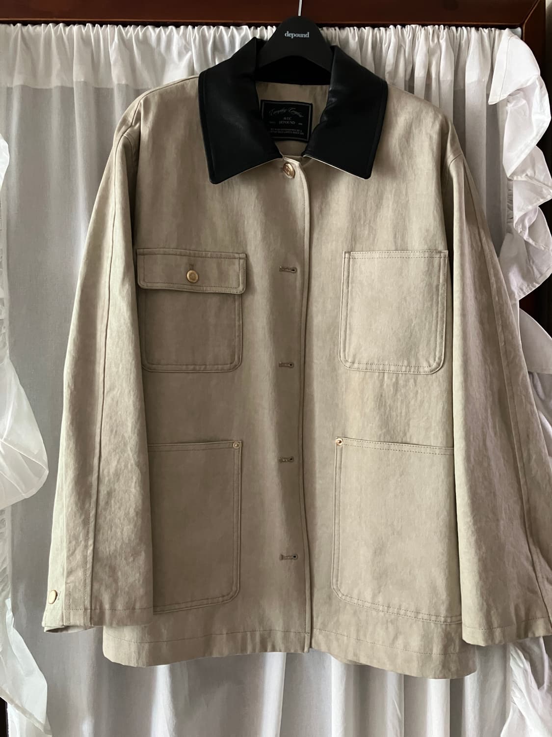 드파운드 gold button work jacket 상품이미지2