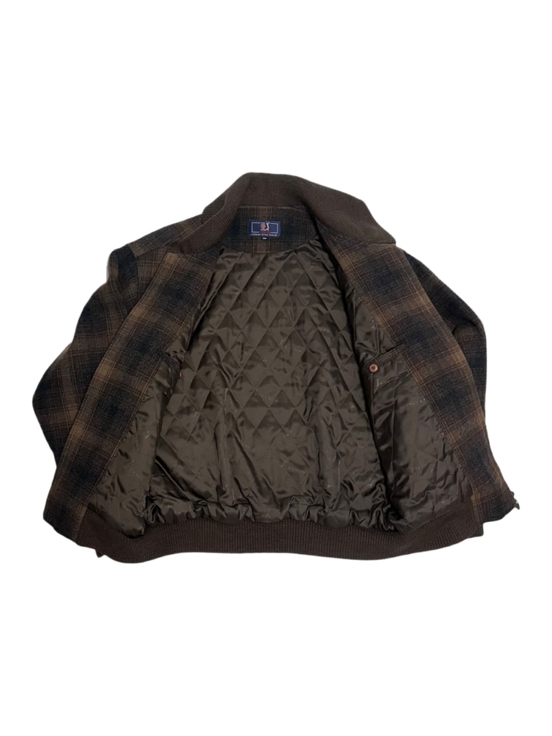 PGA tour 빈티지 숄카라 모직 블루종 자켓 상품이미지6