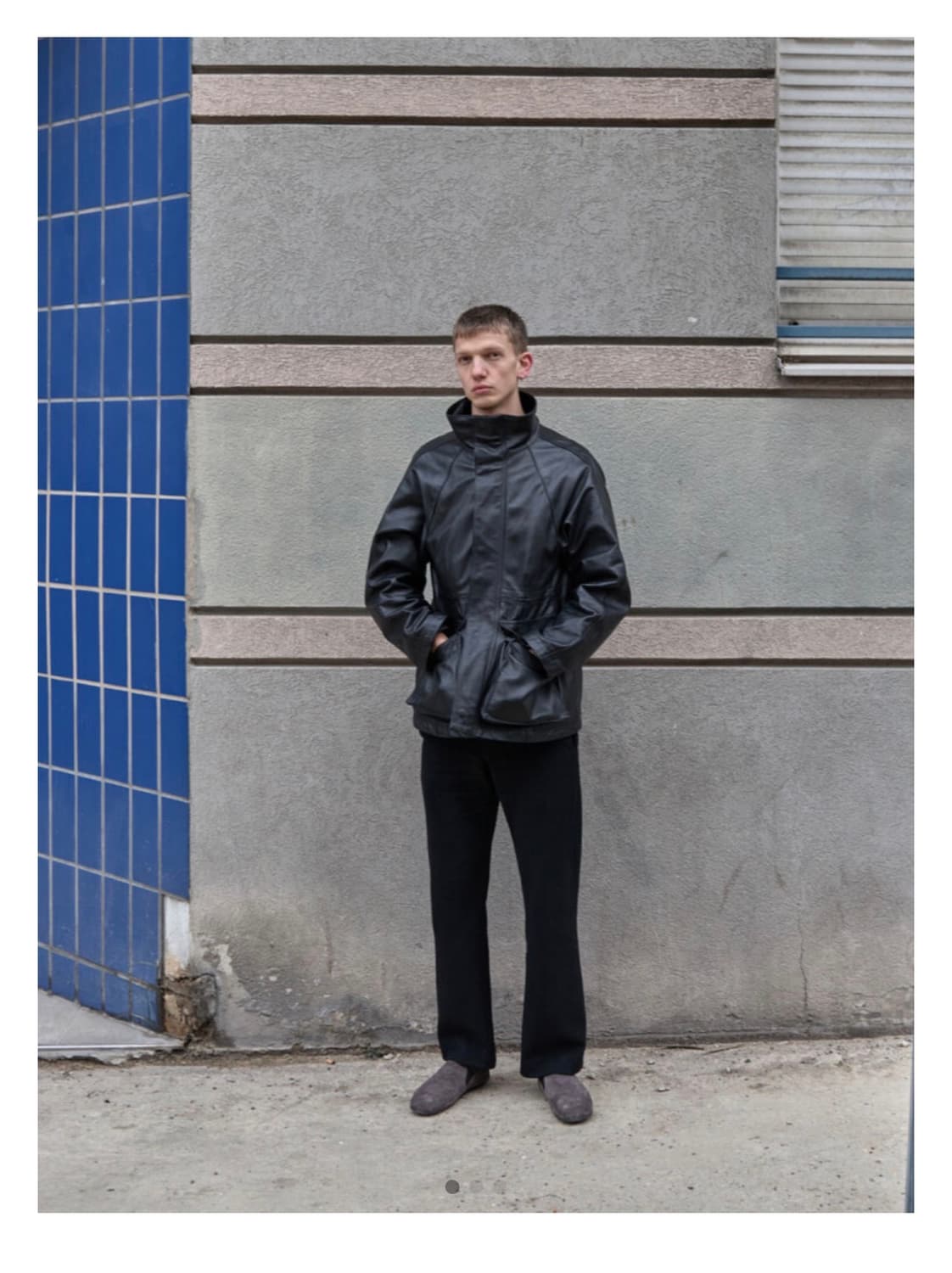 구매) 모듈 레더파카 3사이즈 상품이미지1