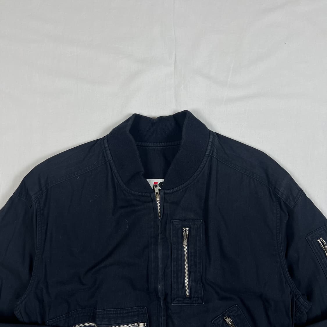 80‘s i.s 이세이스포츠 issey sport 봄버 블루종자켓 상품이미지3