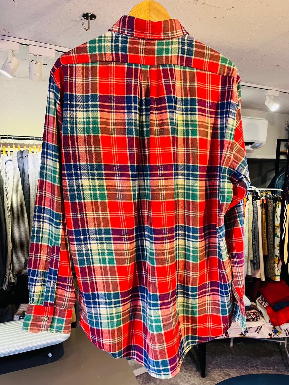 챕스 랄프로렌 체크 셔츠 상품이미지2