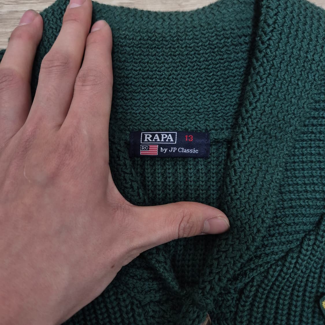 라파 클럽 키즈 카라 니트 가디건 (13세) 상품이미지5