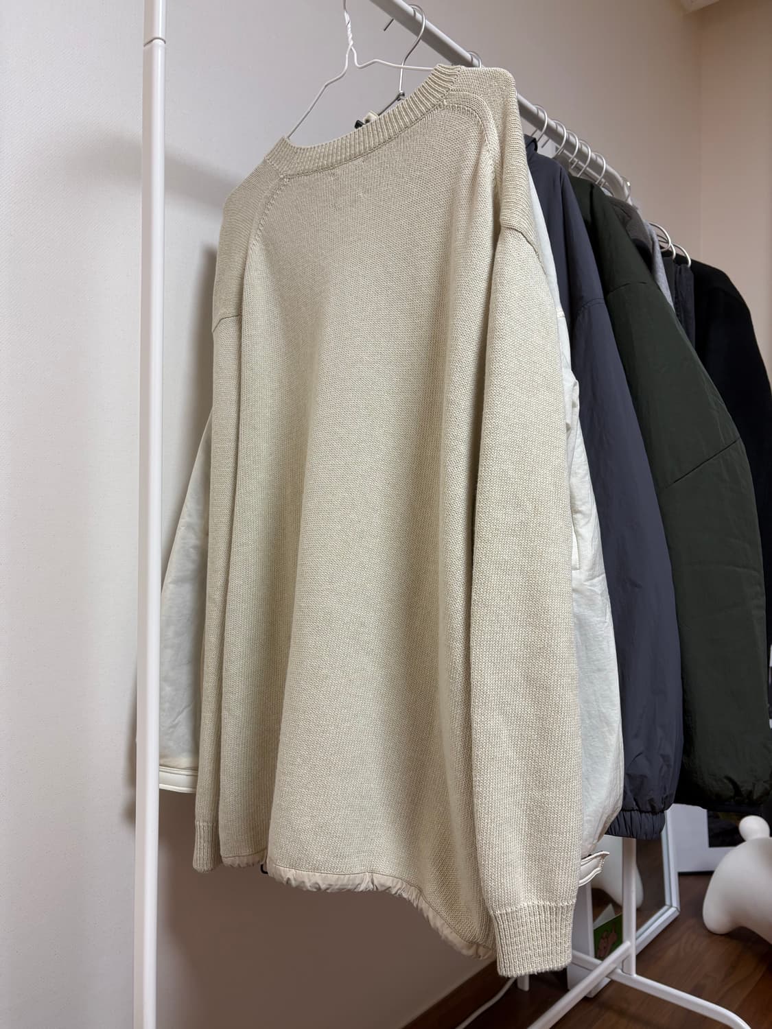 모이프 FN 크루넥 니트 / 베이지 Size 2 상품이미지2