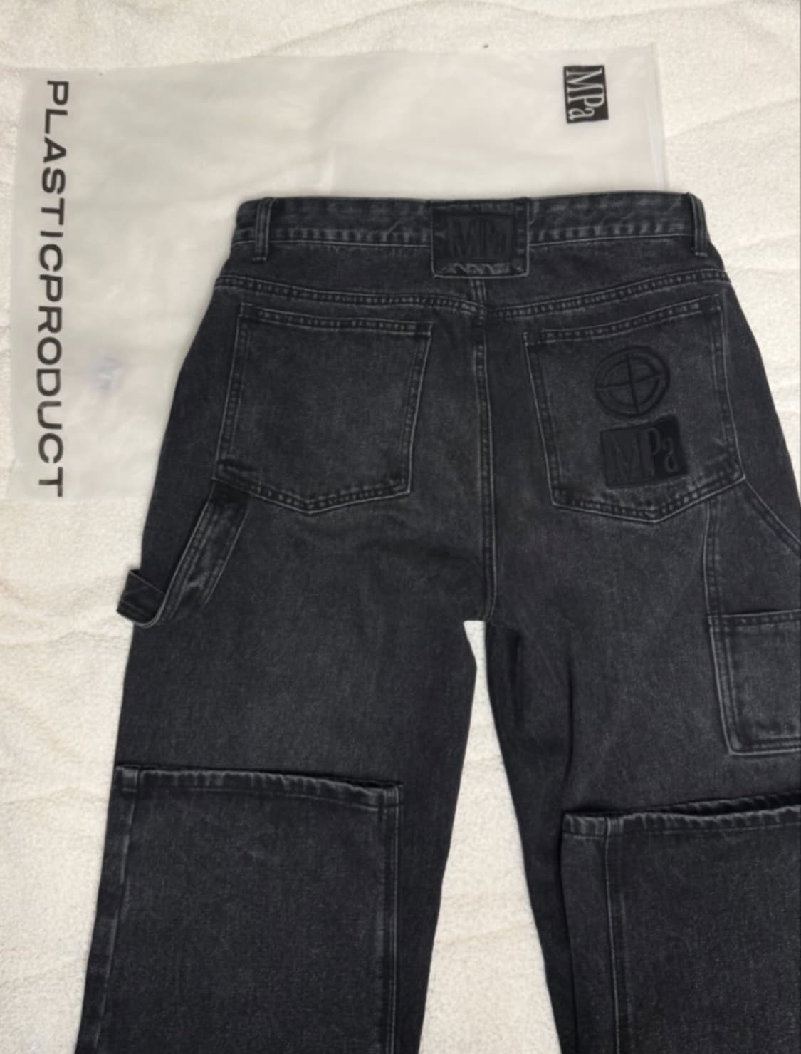 MPa PAINTER DENIM PANTS (BLACK) L 상품이미지1