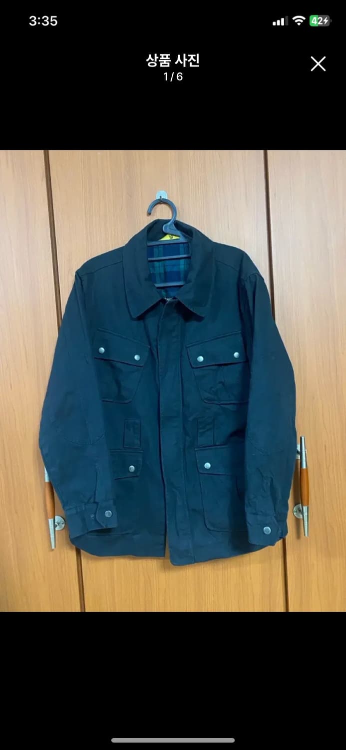 [LOHNT] 론트 041 블랙 사파리 자켓 L사이즈 상품이미지1