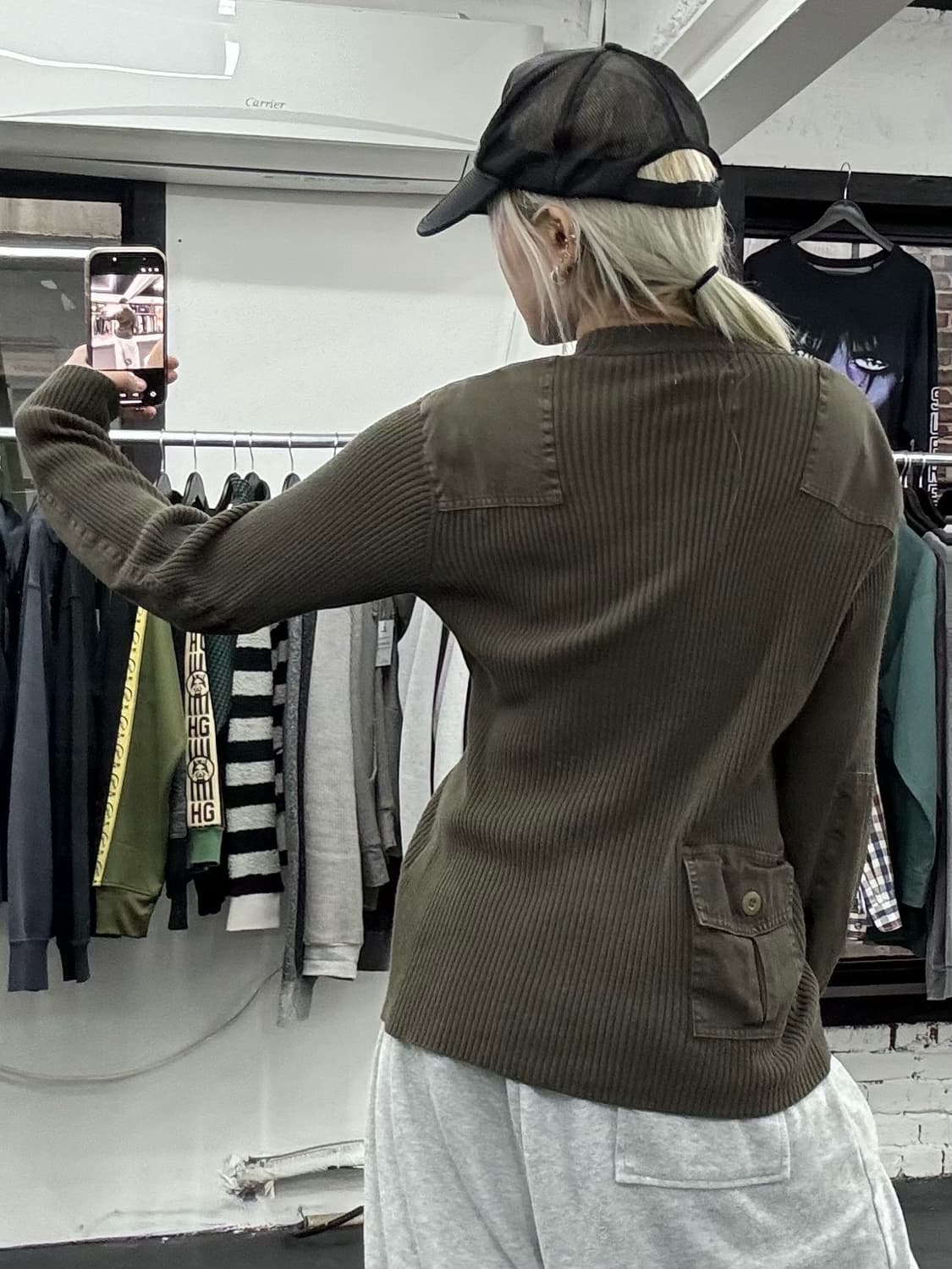 히스테릭 글래머 히스걸 코만도 니트 상품이미지6