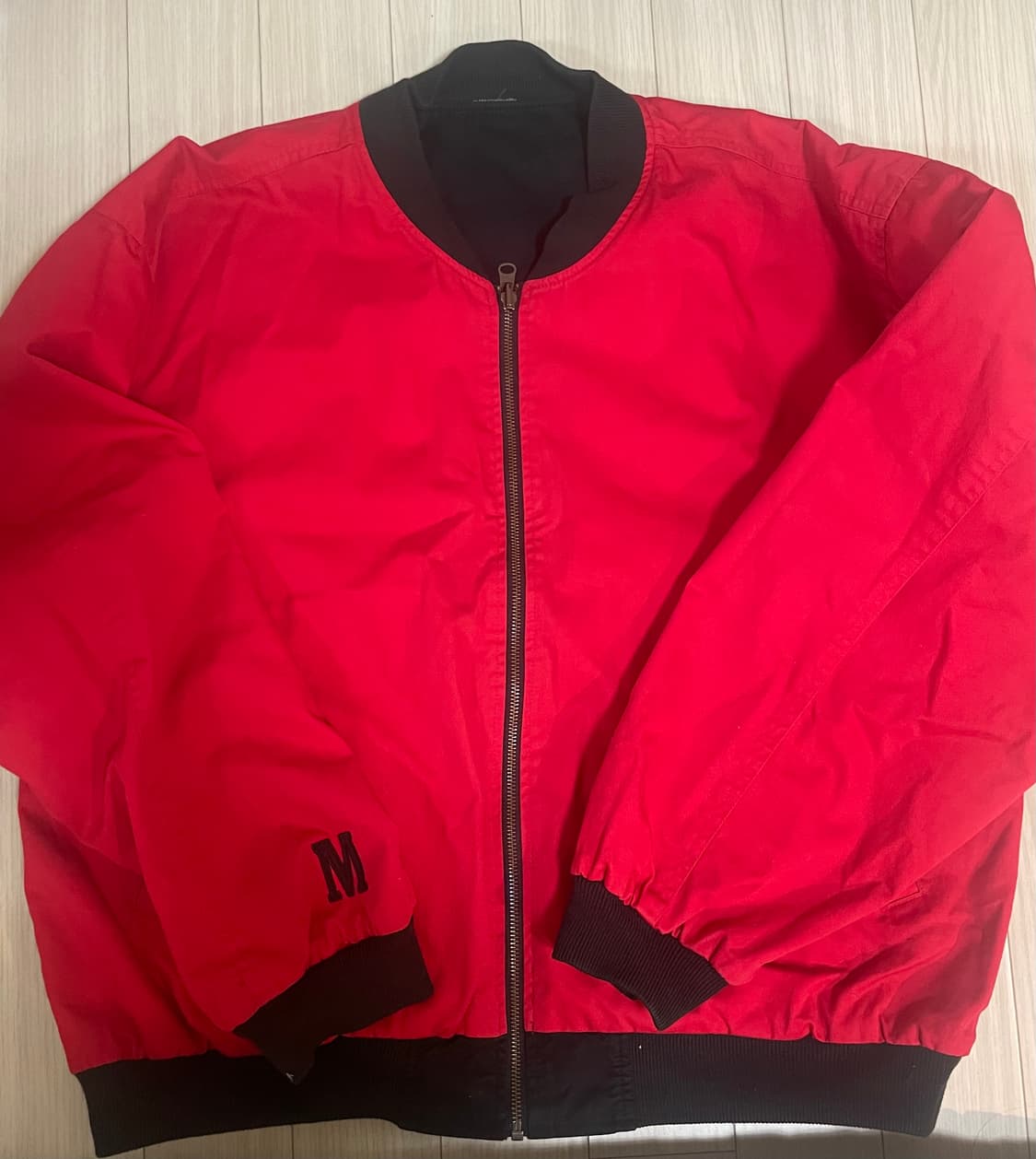 90s 빈티지 말보로 리버시블 봄버 자켓 XL 상품이미지3