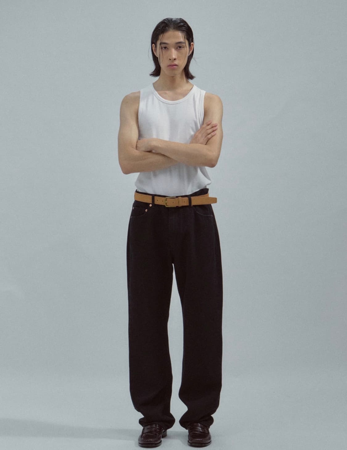 노클 흑청데님 1사이즈 상품이미지2