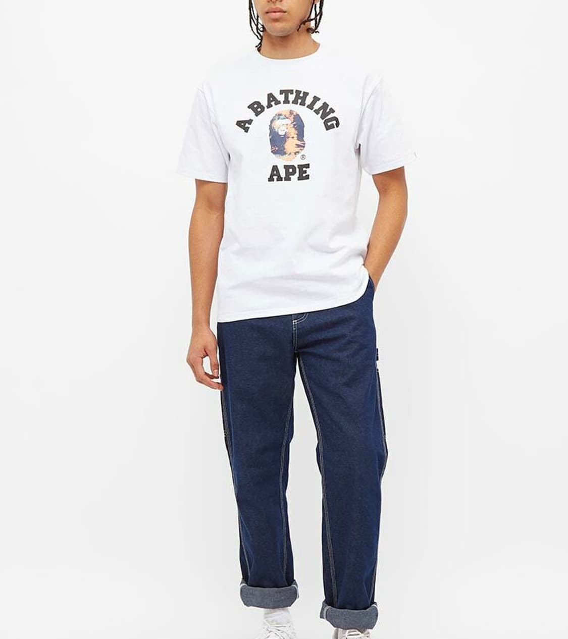 BAPE - TIEDYE COLLEGE T SHIRT 상품이미지2