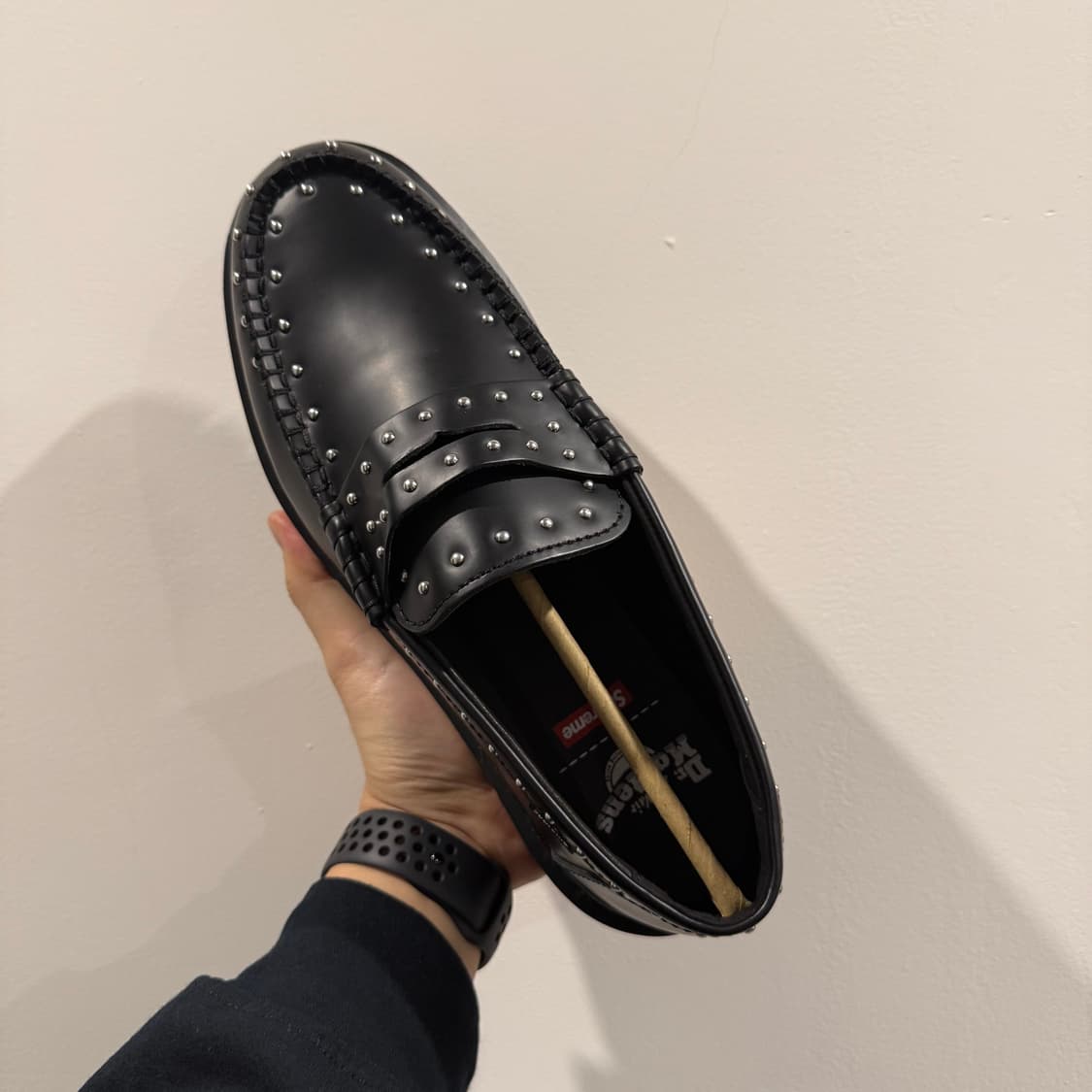 [260, 285] 슈프림 닥터마틴 스터드 로퍼 상품이미지3