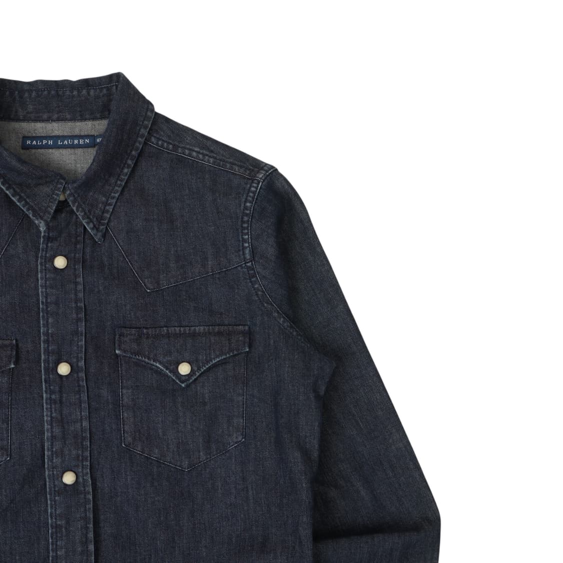 랄프로렌 우먼스 데님 웨스턴 셔츠 상품이미지3