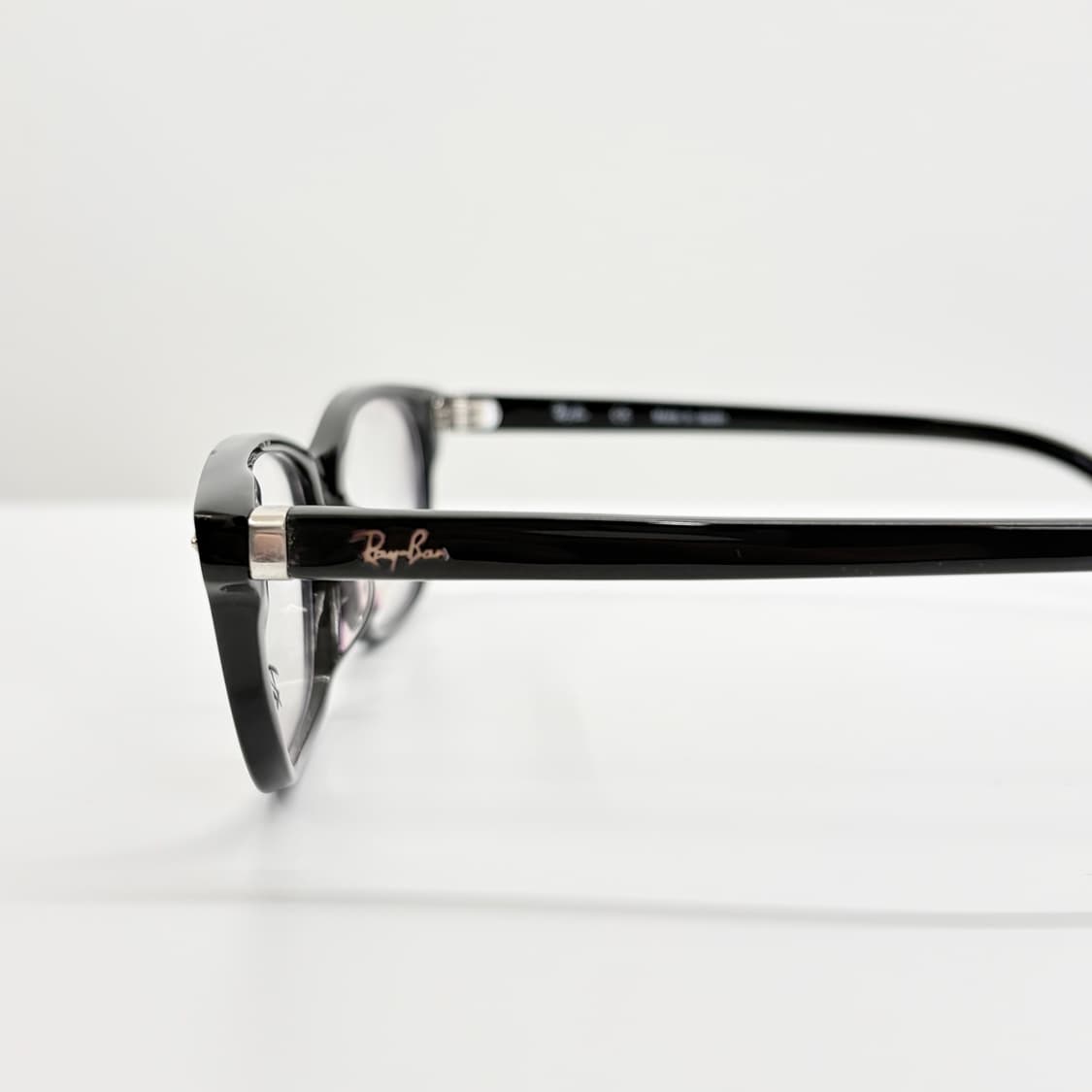 RAYBAN 레이밴 블랙 스퀘어 뿔테 상품이미지6