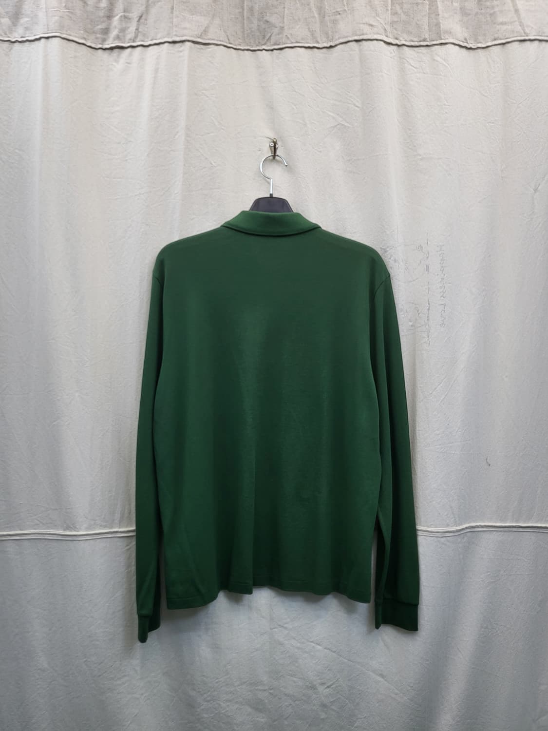 라코스테 녹색 긴팔 폴로티셔츠 상품이미지2