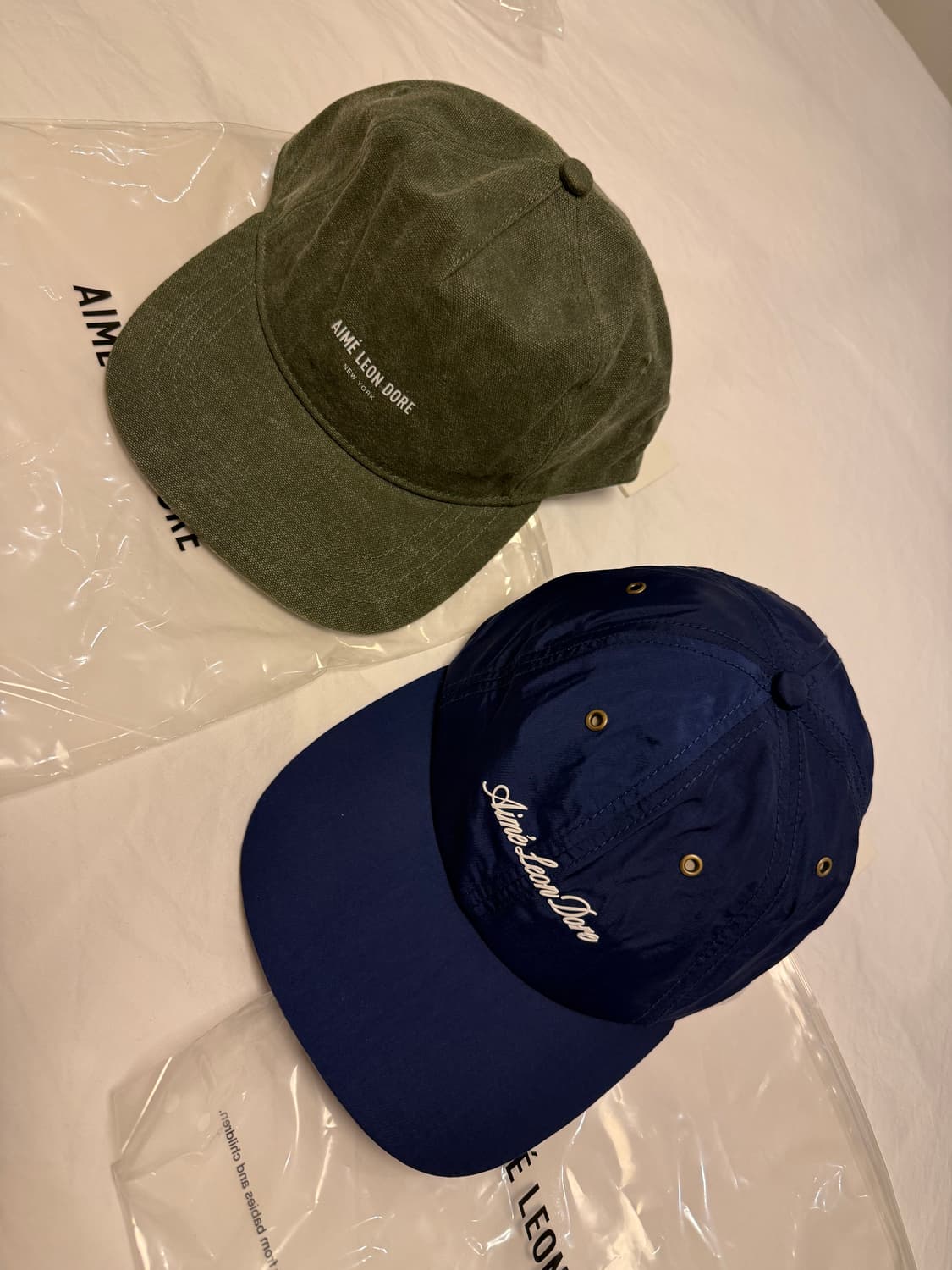 에메레온도르 모자 두개 새상품 aime Leon dore 상품이미지1