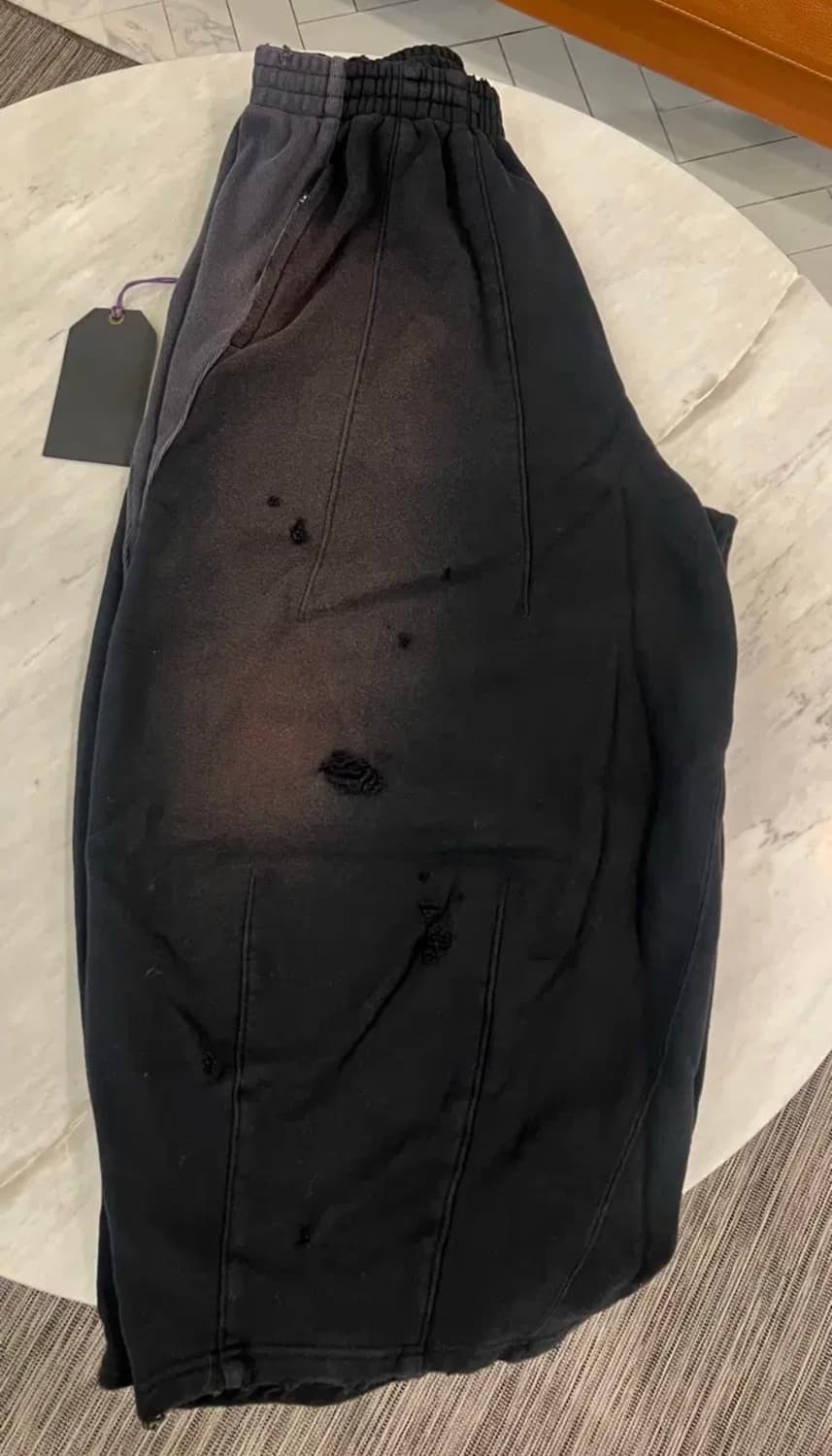 니들스x스튜디오스 HD2 스웨트 팬츠 블랙 M 상품이미지2