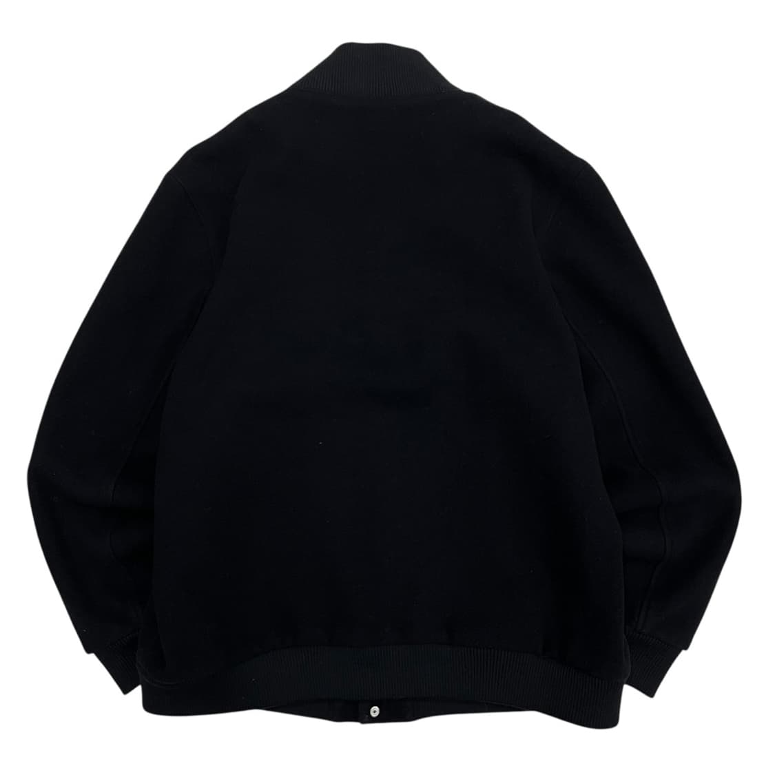 메종키츠네 흑백 로고 블랙 바시티자켓 L 상품이미지2