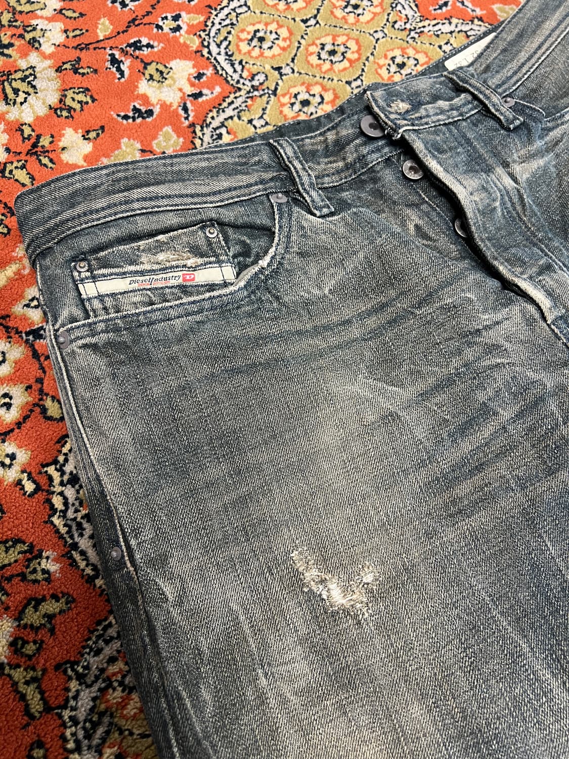 [32] 디젤 빈티지 KURREN 그레이 데님 팬츠 상품이미지9