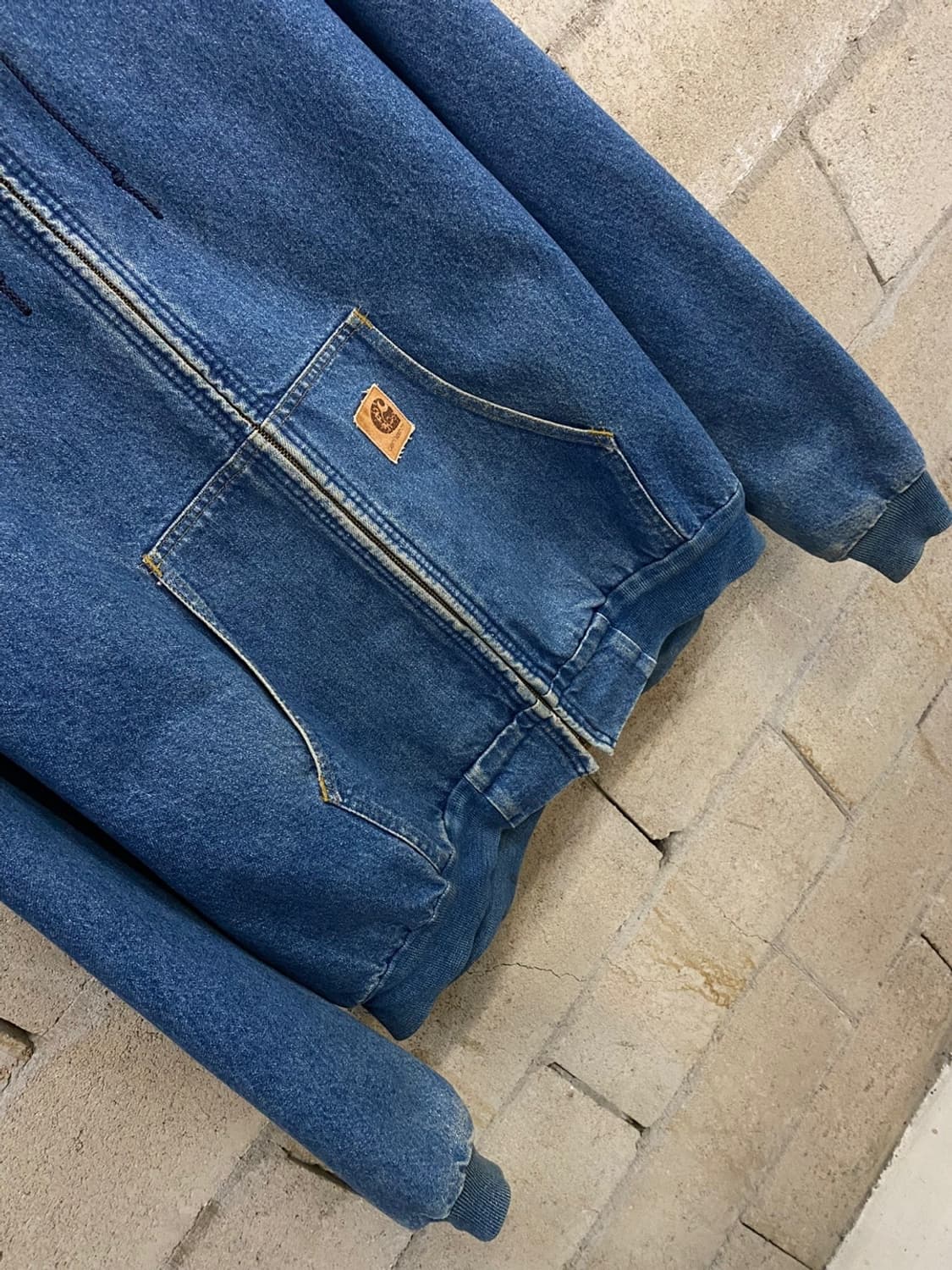 00’s Carhartt J08 데님 엑티브 자켓 상품이미지4