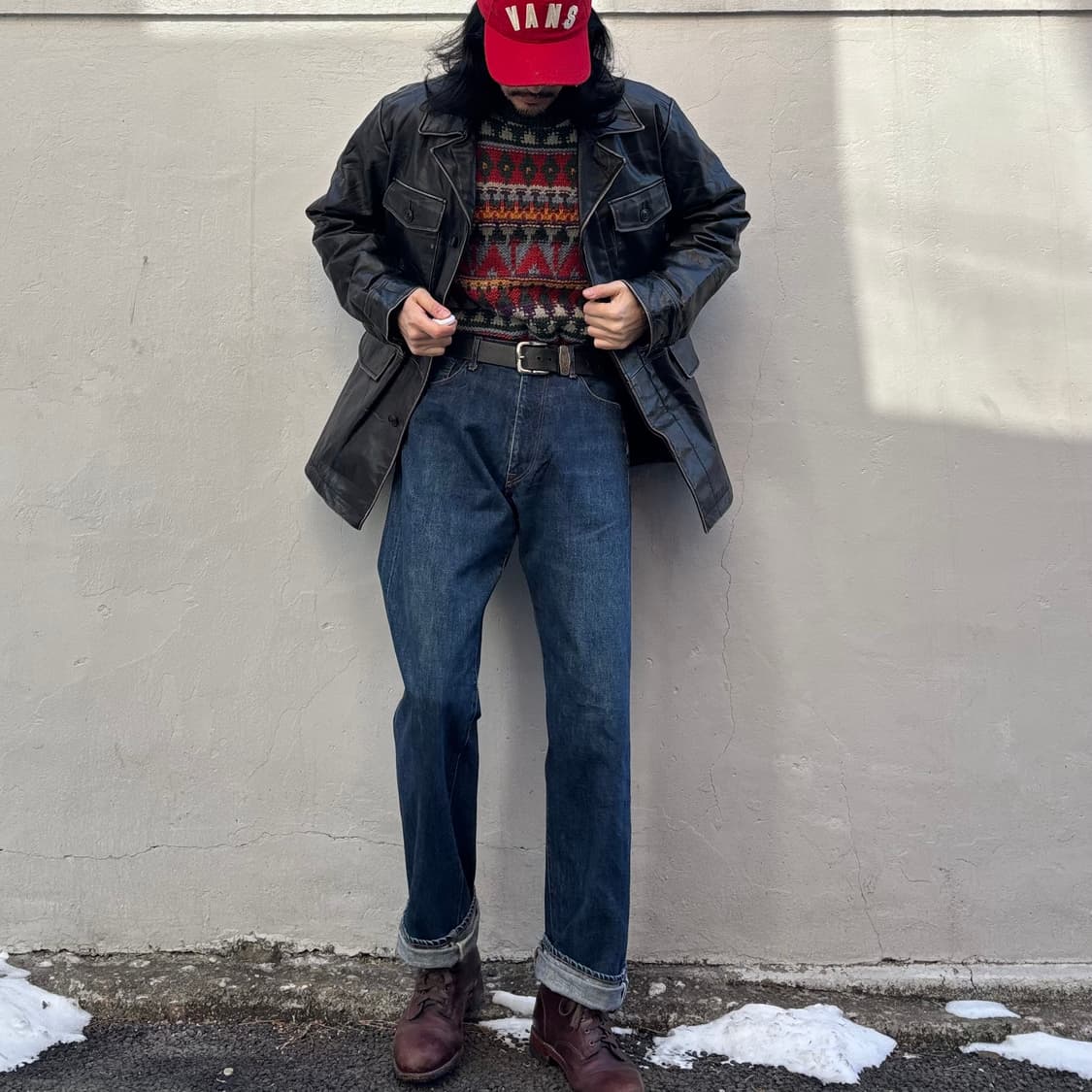 일본 하이페리온 셀비지 데님 팬츠 상품이미지3