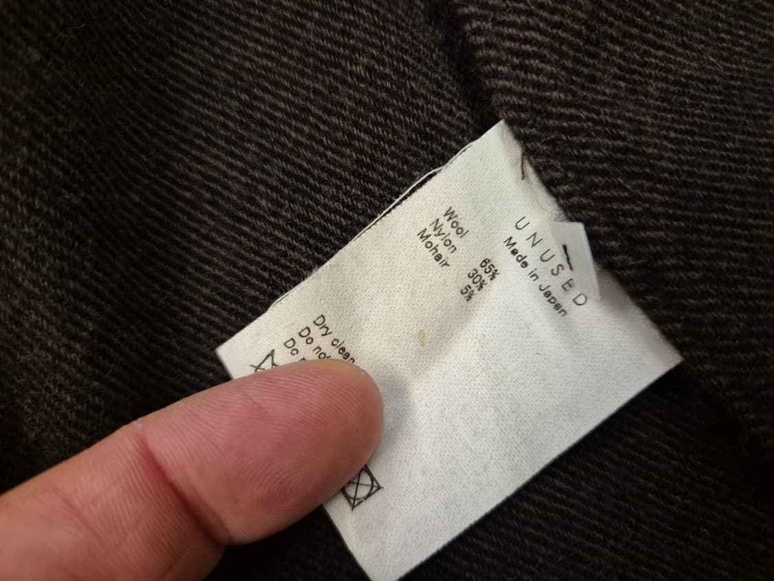 언유즈드 모헤어 울 로브 코트 상품이미지8