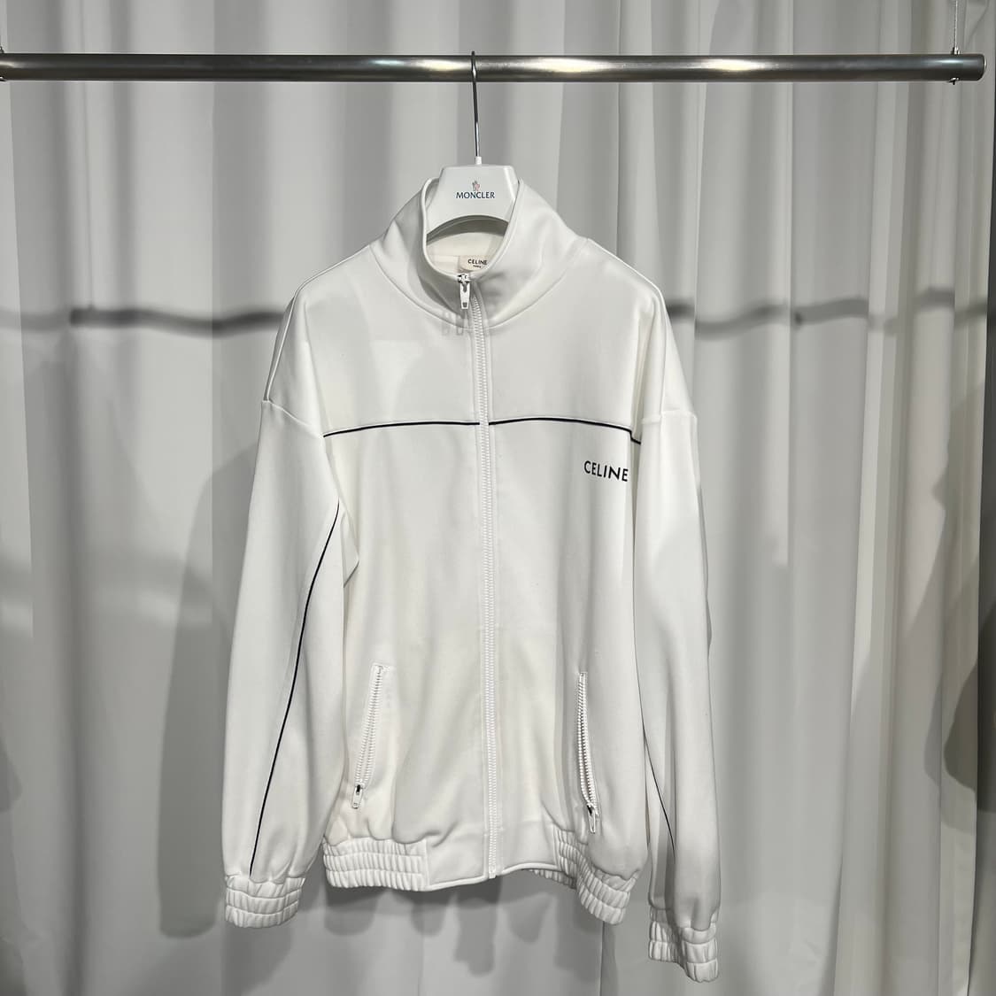 셀린느 집업 화이트 상품이미지1