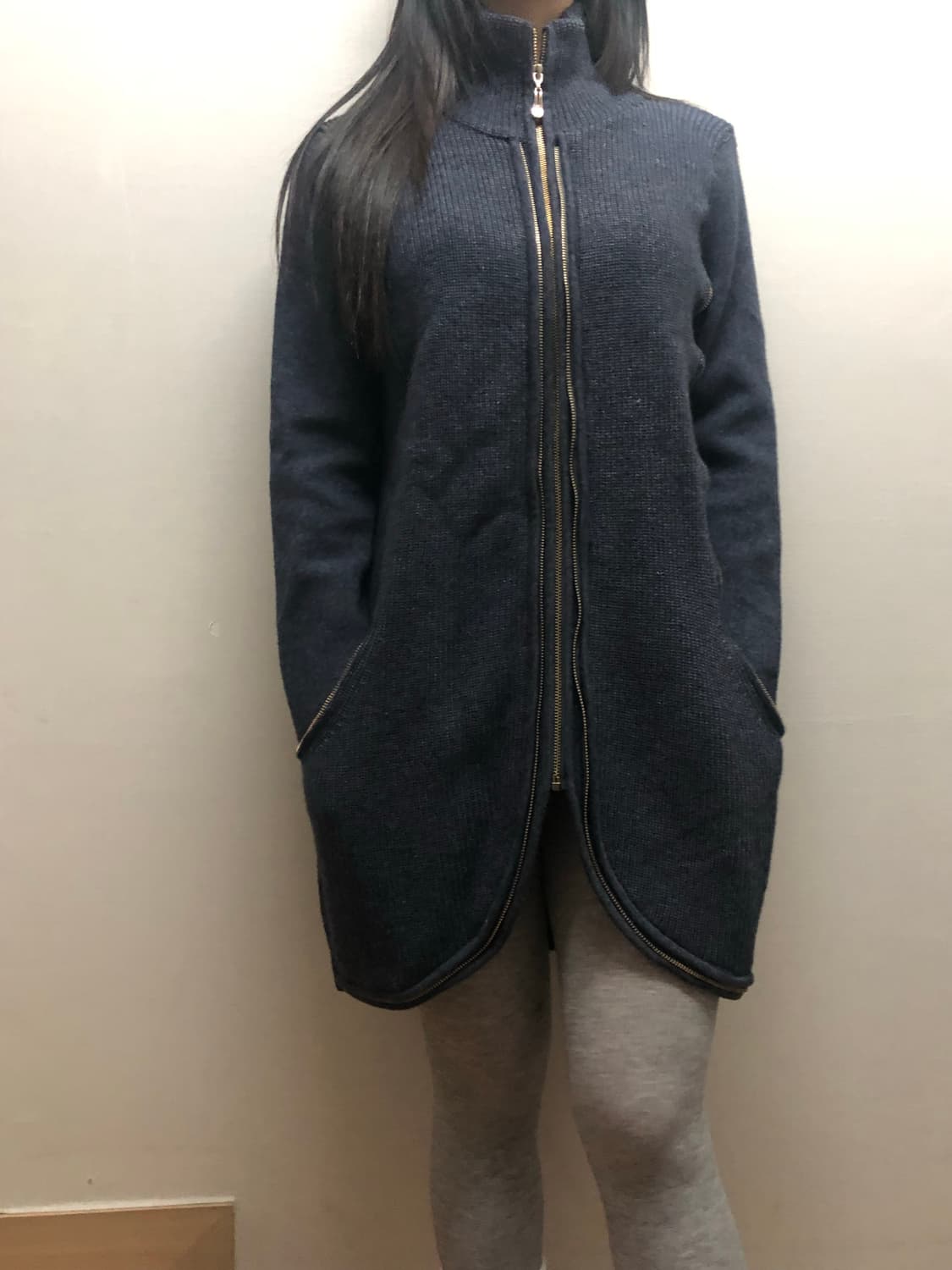 빈티지 그레이 펑크 원피스 상품이미지7