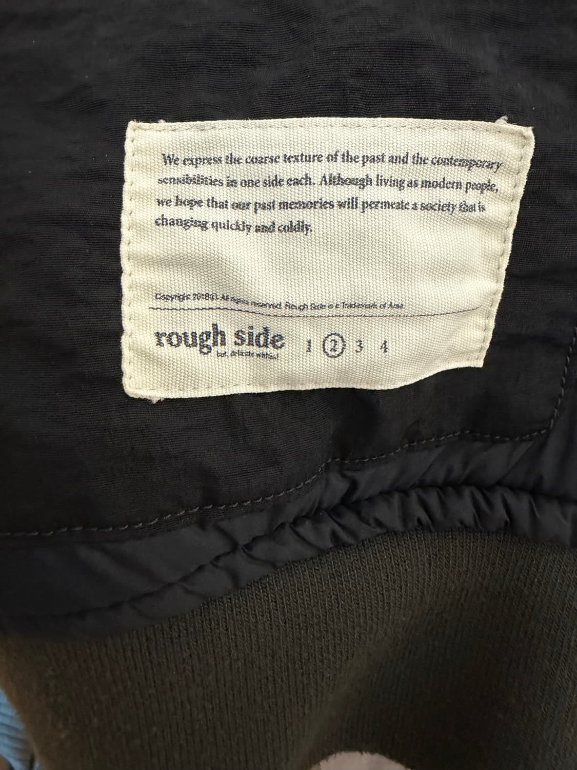 러프사이드 ma-1 애쉬블랙 2사이즈 상품이미지4