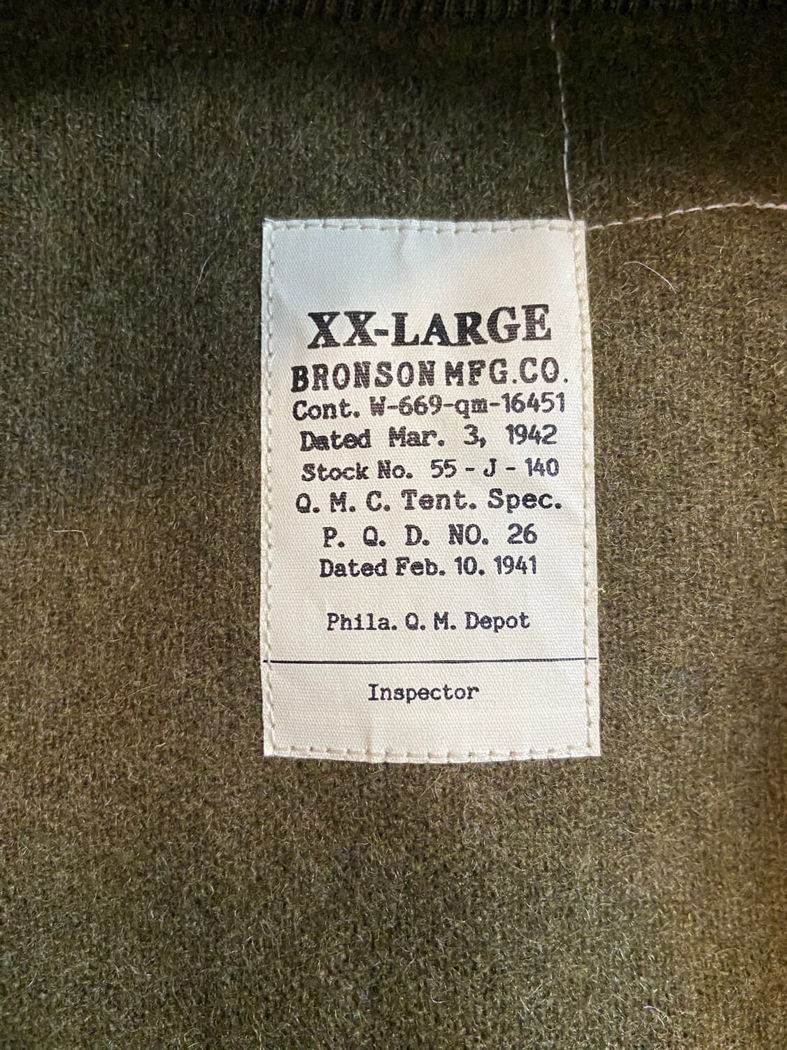 브론슨 탱커 자켓 XXL 상품이미지4