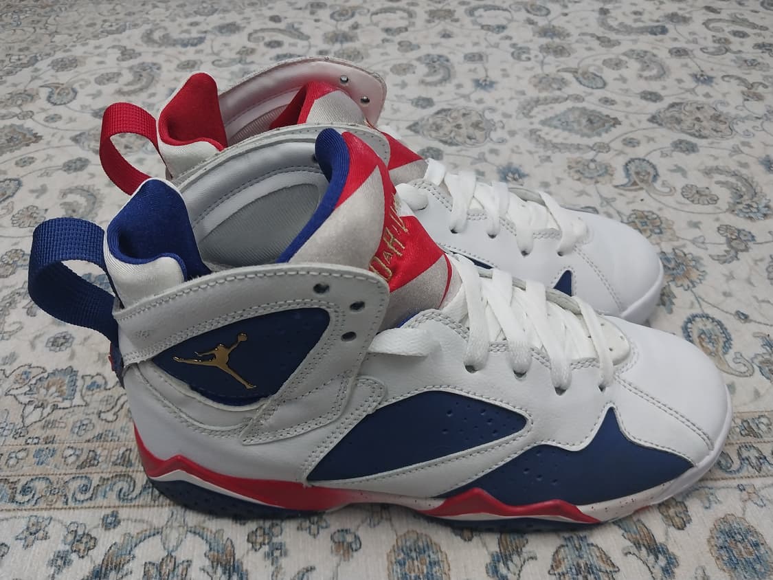 나이키 에어조던 7  레트로 한정판 바르셀로나 나이츠 230mm 상품이미지3