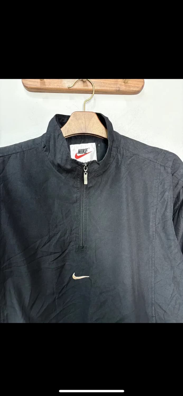 나이키 센터 스우시  올드스쿨 아노락 웜업 블랙 자켓 H2322 상품이미지3