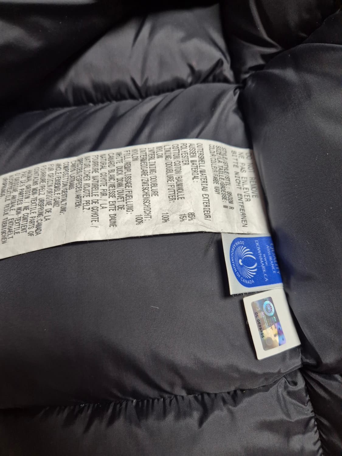 캐나다구스 헬리아크틱 네이비 m사이즈 상품이미지4