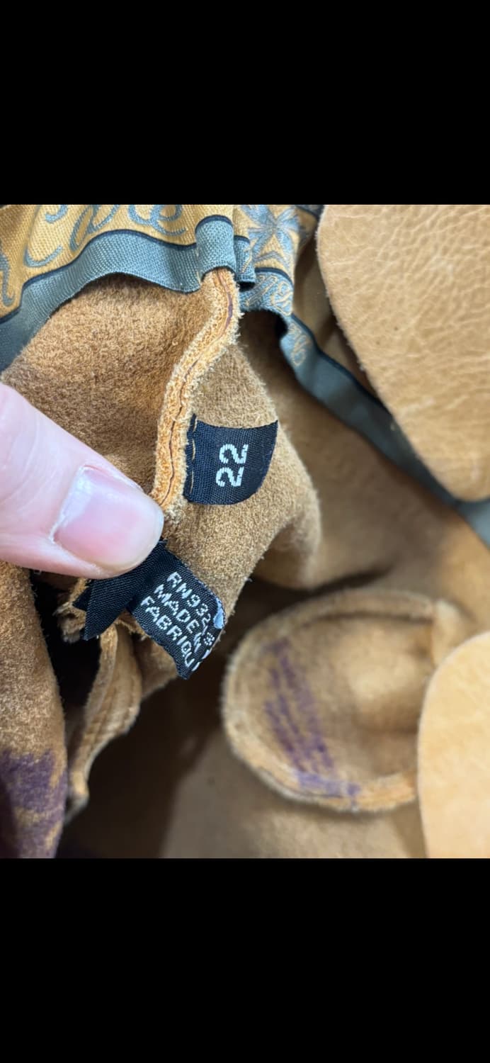 디젤 블랙 골드 레더 베이지 숄더백 상품이미지7