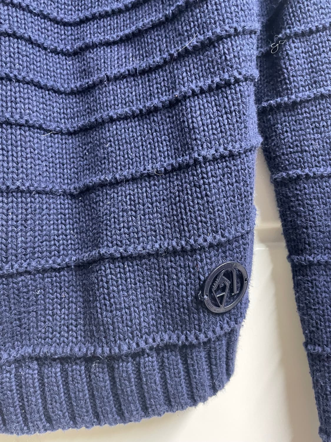 아르마니 진 니트 가디건 상품이미지5