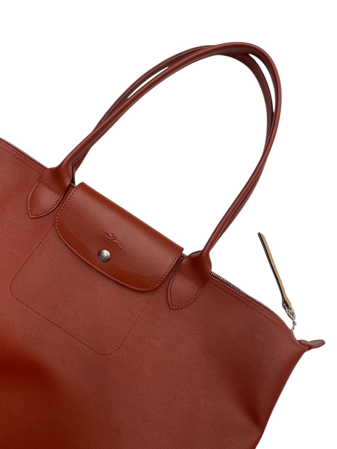 롱샴 플라넷 브릭 레더쇼퍼백 상품이미지3