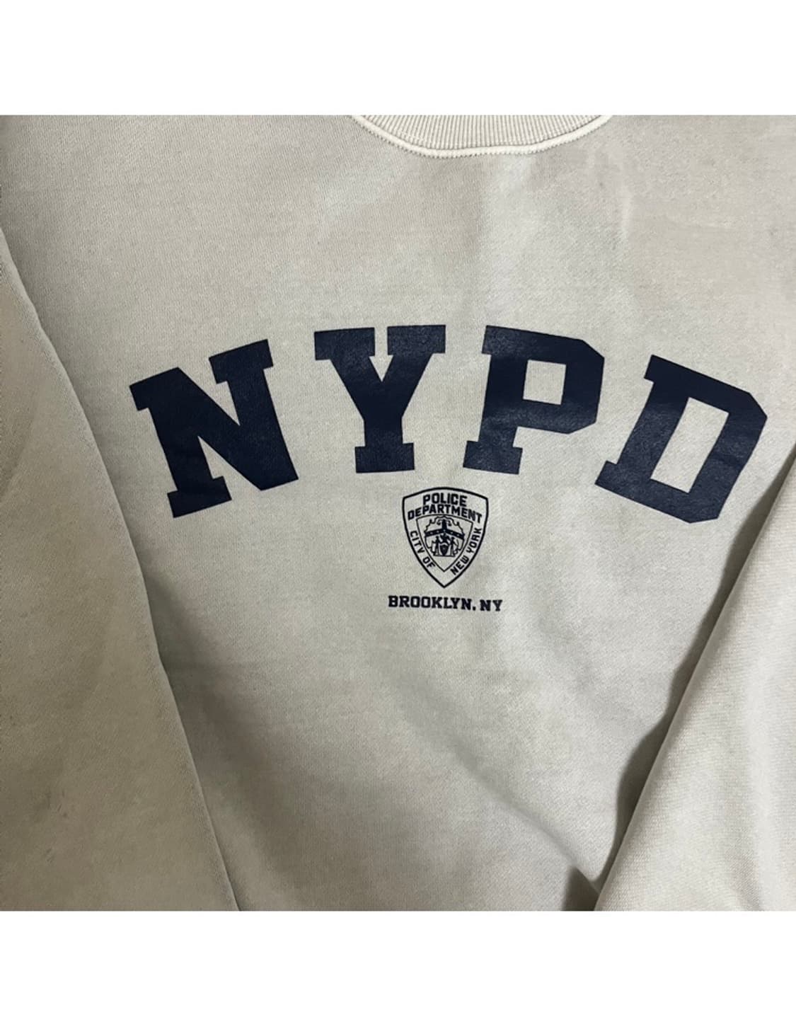 트래블 피그먼트 기모 맨투맨 상품이미지3