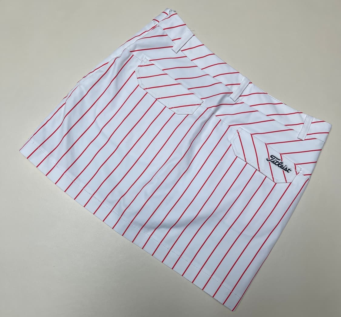 타이틀리스트 스트라이프 골프스커트 상품이미지2