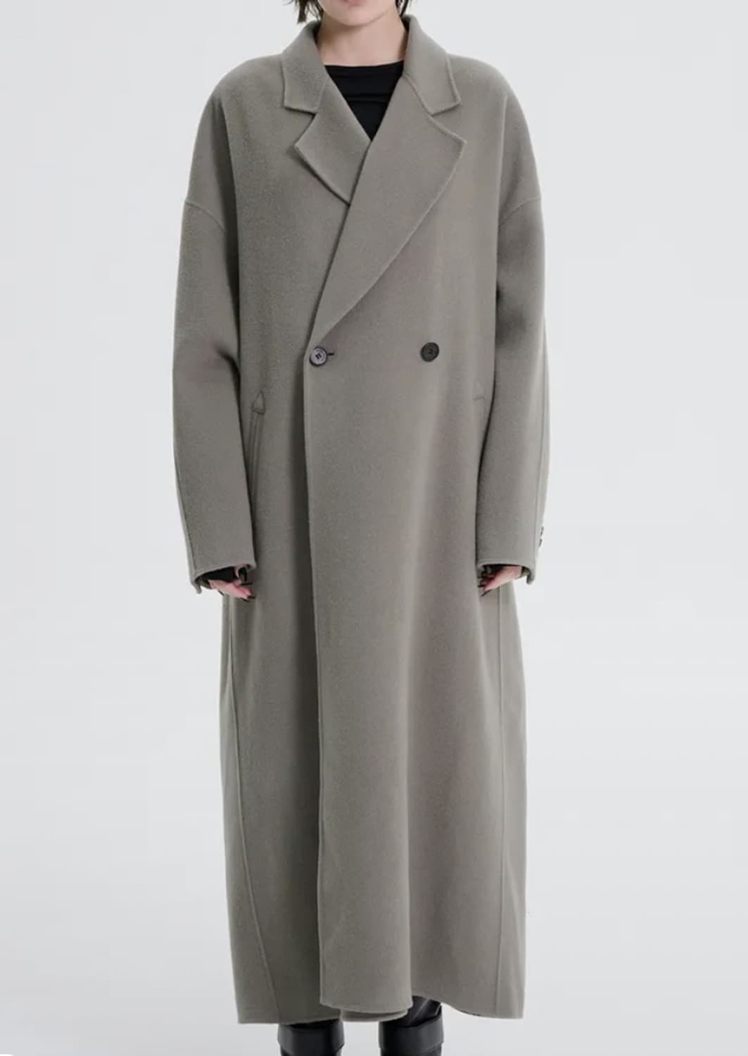 트리밍버드 와이드롱코트 1사이즈 판매해요 상품이미지1