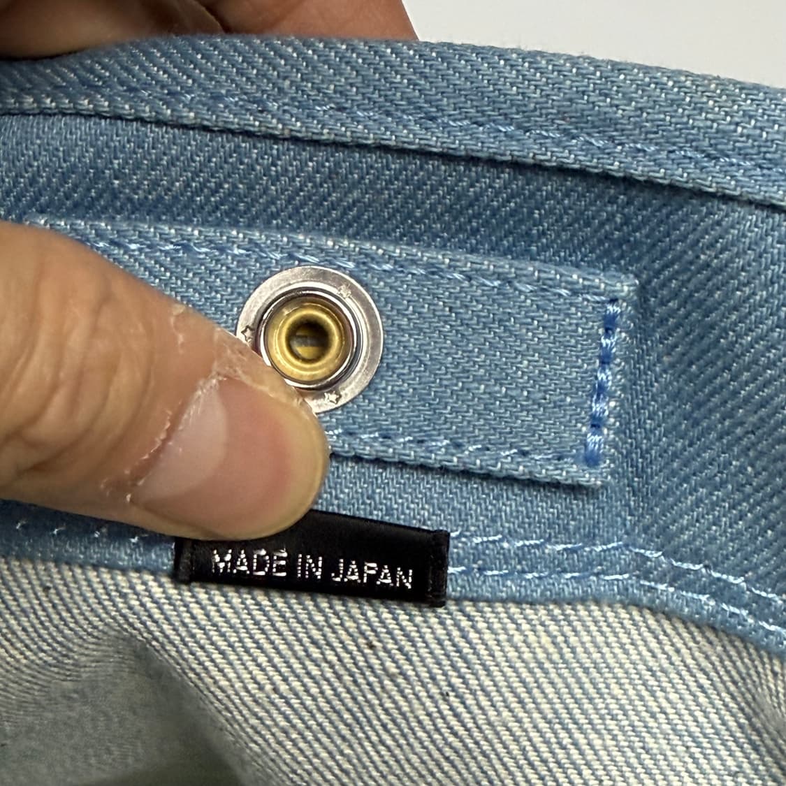 요시다포터 걸 데님 토트백 L 상품이미지8