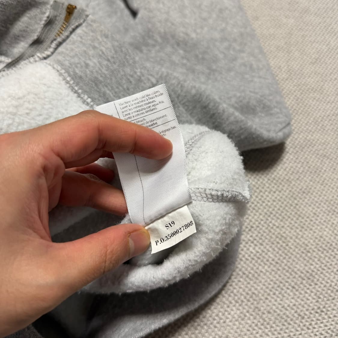 칼하트 오리지널 핏 후드집업 상품이미지4