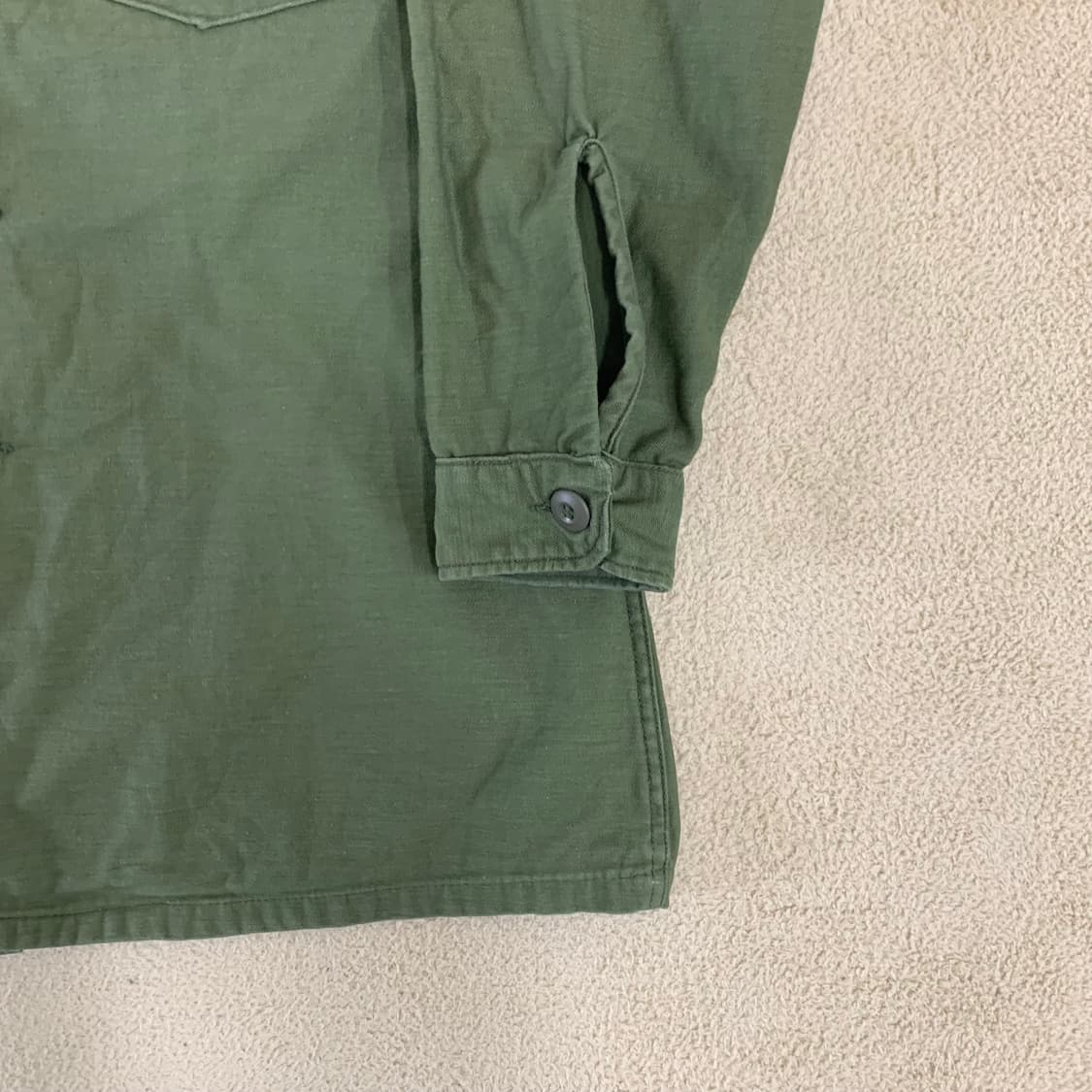 60s 오리지널 미군 OG-107 셔츠(16 1/2x32) 밀리터리 상품이미지3