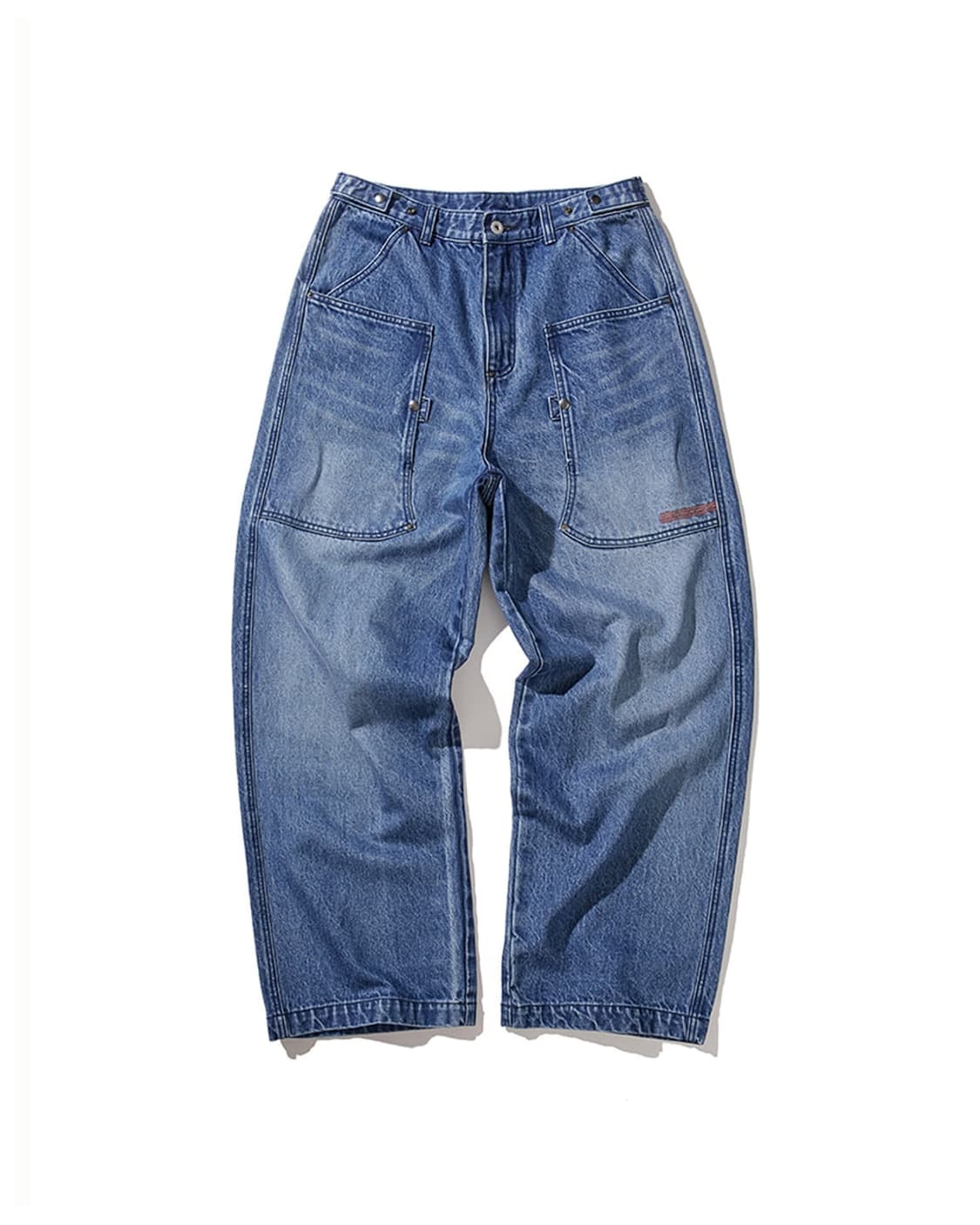 Army Denim Work Pants / Mid Blue 상품이미지1